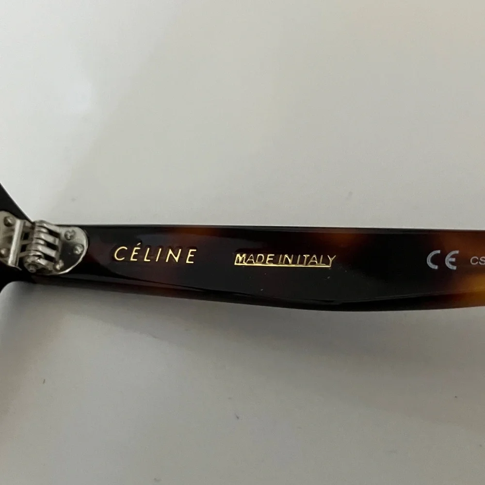Celine Tortoise Shell Glasses style #41457 - Picture 6 of 11
